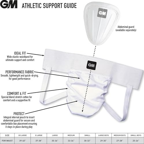Gunn and Moore sports jockstrap - Athletic Support Small - multicolour-2