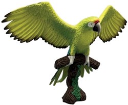 Bullyland play figure great green macaw parrot – educational toy