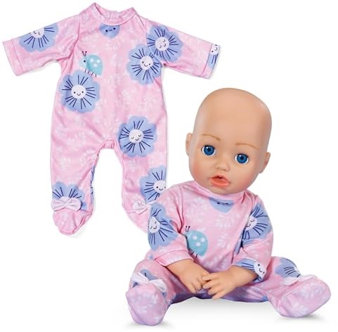 Baby Annabell doll clothing romper pink 43cm floral
