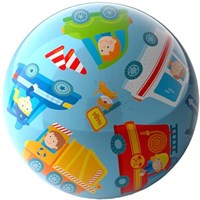 Haba ball vehicles - colourful play ball with vehicle print 22 cm