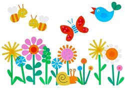 Haba craft set window decoration spring - creative toy for kids