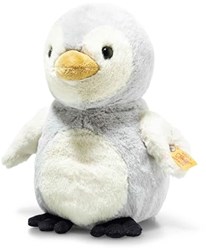 Steiff plush cuddly toy Lio penguin light grey 21 cm - soft toy friend