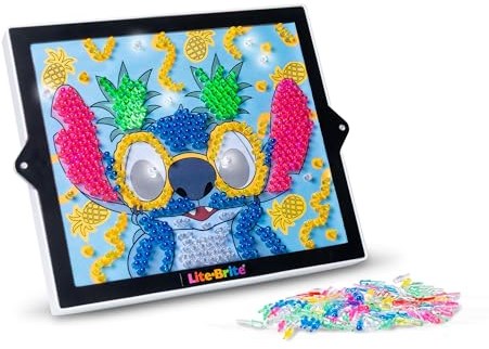 Basic Fun light board toy LITE BRITE Colorpop Stitch multicolor-2