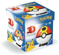 Ravensburger 3D puzzle ball Pokémon Pokéball - 54 pieces - toy