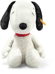 Steiff Snoopy plush dog - soft toy white 30 cm - Peanuts