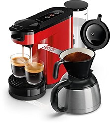 Philips coffee machine Senseo Switch HD6592/84 red - 2-in-1 pad and filter coffee maker