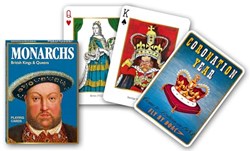 Piatnik playing cards Monarchs British Kings and Queens card game