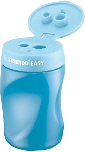 Stabilo sharpener - ergonomic 3-in-1 for right-handed blue-2