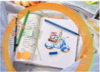Stabilo felt tip pen set - Pen 68 - 6 colours premium quality-3
