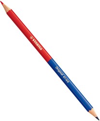 Stabilo colored pencil Original red-blue - fine lead, FSC wood