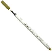 STABILO Pen 68 Brush - Viltstift - Modder Groen (37)-2