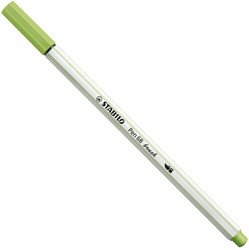 Stabilo felt-tip Pen 68 Brush pistachio - flexible brush tip