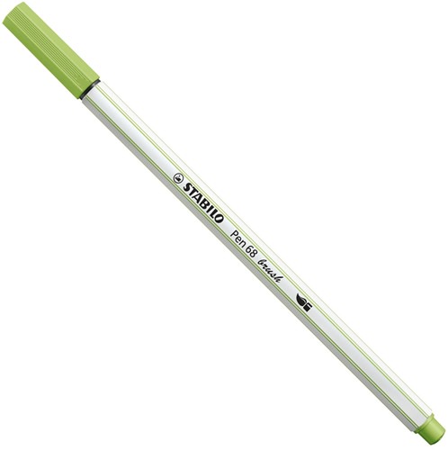 STABILO Pen 68 Brush - Viltstift - Pistache (34)