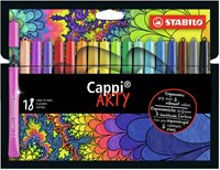 STABILO Cappi - Viltstift - ARTY - Set Met 18 Stuks