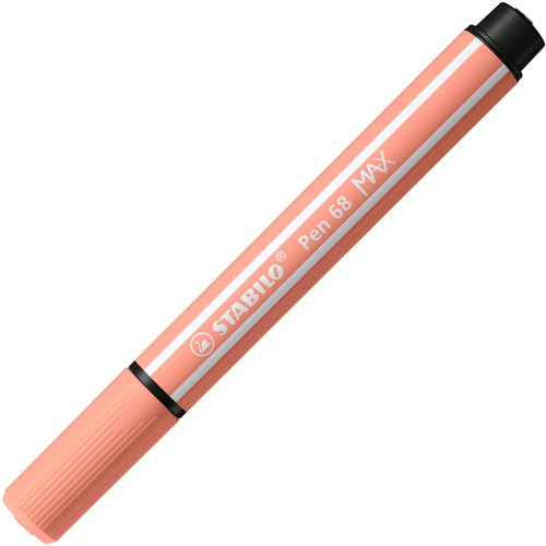 STABILO Pen 68 MAX - Viltstift Met Dikke Beitelpunt - Apricot