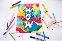 Stabilo felt-tip Pen 68 MAX with thick chisel tip apricot color-3