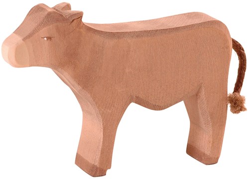 Ostheimer wooden ox II play figure - handmade toy animal