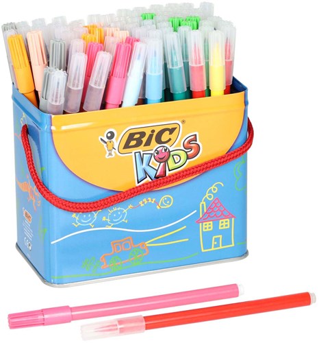 BIC felt tip pens set - Kids Visa 84 pieces washable multicolor-2