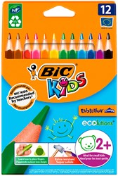 BIC coloured pencils ECOlutions Evolution Triangle - 12 pcs - Triangular