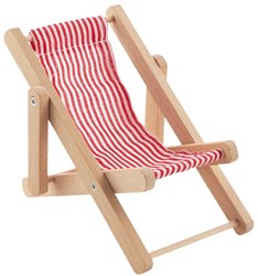 Goki Deck chair for wooden dolls