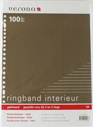 Verona 23 r. interior 100 sheets lined 1918