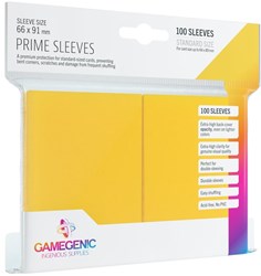 Gamegenic sleeves standard cards yellow - 100 pieces - card protection