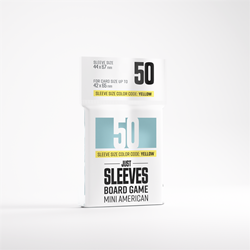 Asmodee card sleeves Mini American 50 pieces for board games