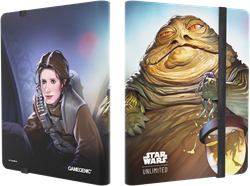 Asmodee Collector Album Star Wars Unlimited 18-pocket Leia Organa/Jabba The Hutt