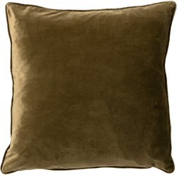 Dutch Decor velvet cushion 45x45 cm Military Olive green sofa living room