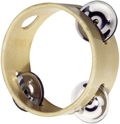 Goki Tambourine - Musical Toy - 3 Bells - Kids Music Instrument