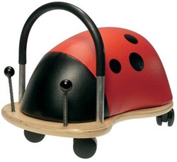 Wheelybug Ladybug Ride-On Small - Toddler Ride-On Toy