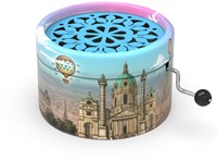 Belle Lurette musical toy Rondo20 Blue Danube classic cardboard