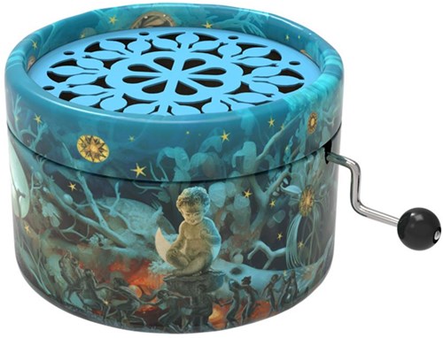 Belle Lurette music box Rondo56 Blue Angel Twinkle Little Star cardboard