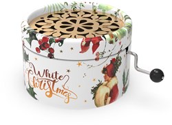 Belle Lurette music box Christmas bus White Christmas - holiday gift