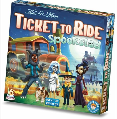 Days of Wonder Ticket to Ride Ghost Town board game for kids and families