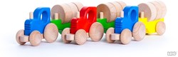 Bajo tractor toy with blocks - farm tractor toy for kids