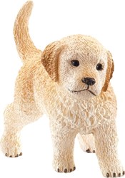 Schleich dog play figure Golden Retriever puppy - Farm World 4.6x2.1x3.4cm