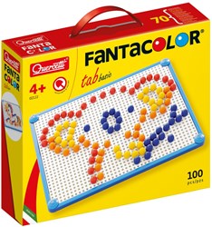 Quercetti mosaic toy FantaColor basic 100 pins creative