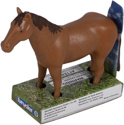 Bruder toy horse brown - realistic plastic play figure