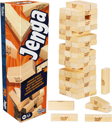Hasbro Jenga Party Game with Digital Die - Wooden Blocks