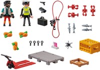 Playmobil City Action Customs Check Playset - 70775 Harbor Cargo-3