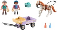 Playmobil Horses of Waterfall pony carriage toy set - colorful adventure-2
