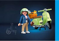 Playmobil Vespa 150 Sprint Veloce toy scooter light green-2