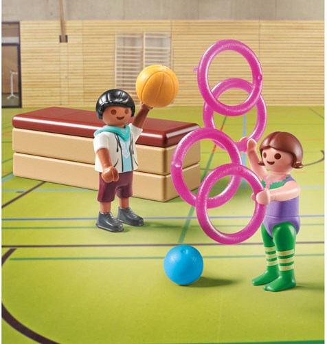 Playmobil gymnasts playset - Special Plus children's gymnastics-2