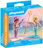 Playmobil play figure Mermaid and Triton fantasy underwater world