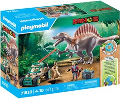 Playmobil dinosaur toy - Spinosaurus attack adventure