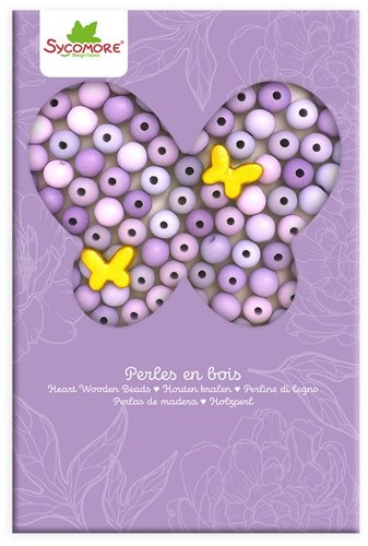 Sycomore Les Perles - XS Boîte perles bois papillon - 4a+