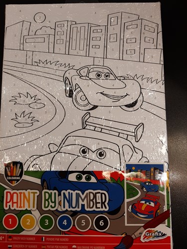 Schilderen op Nummer - Auto's-2