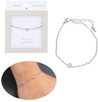 Depesche bracelet silver Heart of Gold butterfly women's jewelry-3