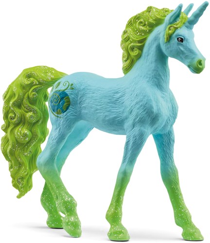Schleich Bayala collectible unicorn Terra - magical toy unicorn figure